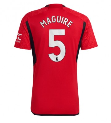 Maillot de foot Manchester United Harry Maguire #5 Domicile 2023-24 Manches Courte
